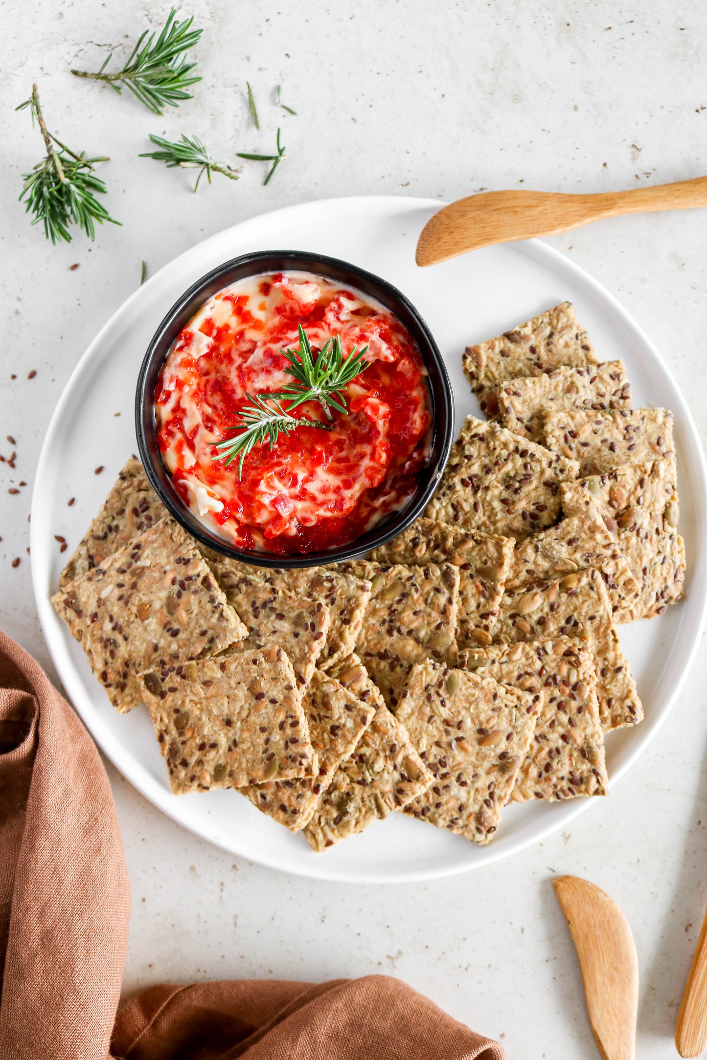 Crackers Parmesano