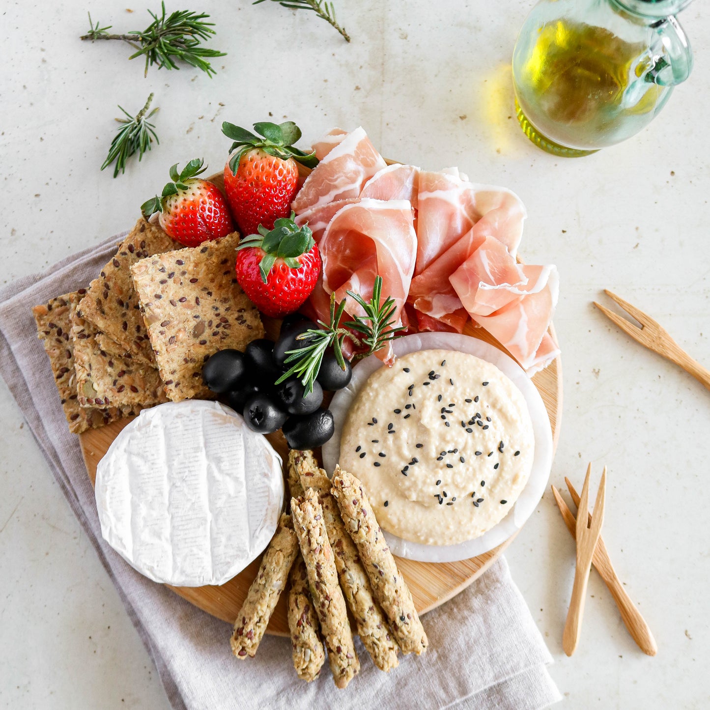 Grissinis de Parmesano