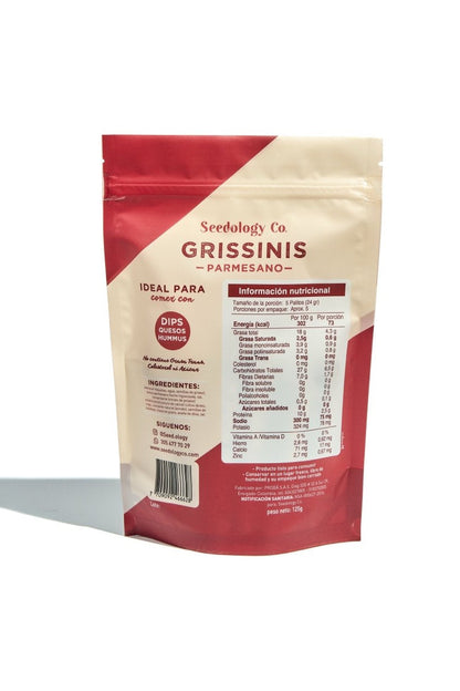 Grissinis de Parmesano